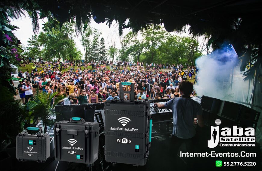internet satelital para eventos VIP